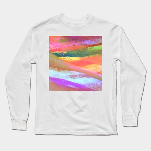 Inside The Rainbow 7.1 Long Sleeve T-Shirt by mariacaballer